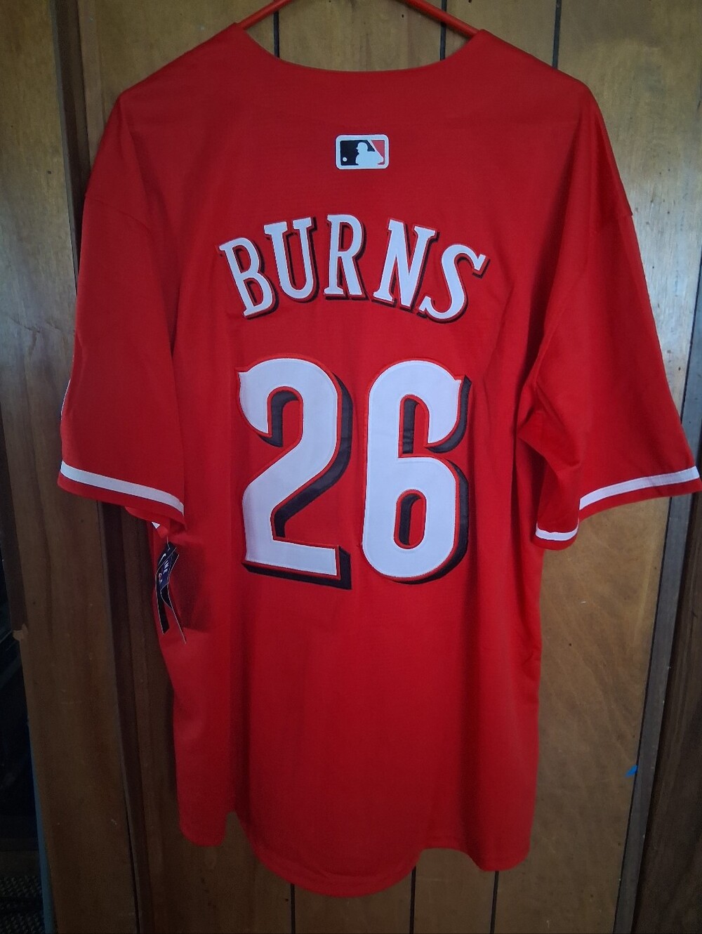 Mystery Sports Card With Chase Burns Cincinnati Reds XXL Jersey